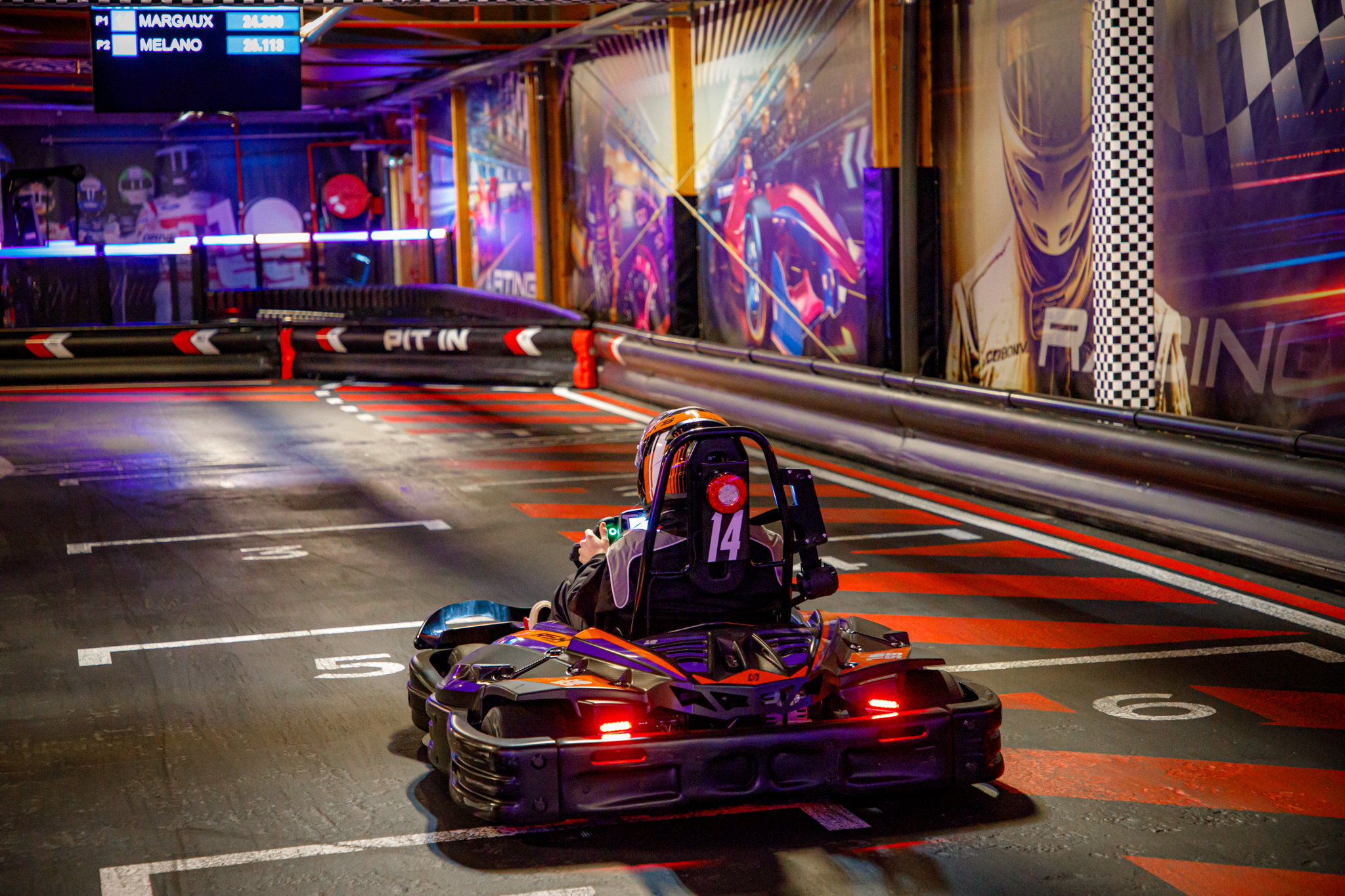 Karting électrique 10·55